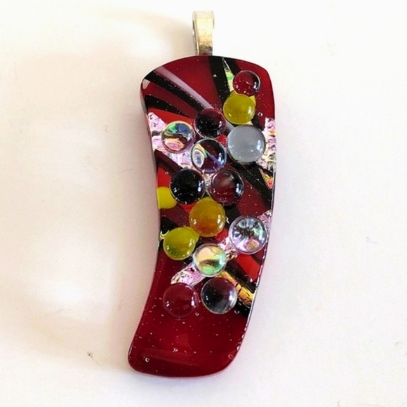 Surface Glass Balls Dichroic Pendant - Picture 1 of 13